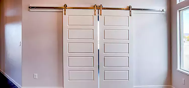 Glass Barn Door with Installation Hardware Kit West Islip